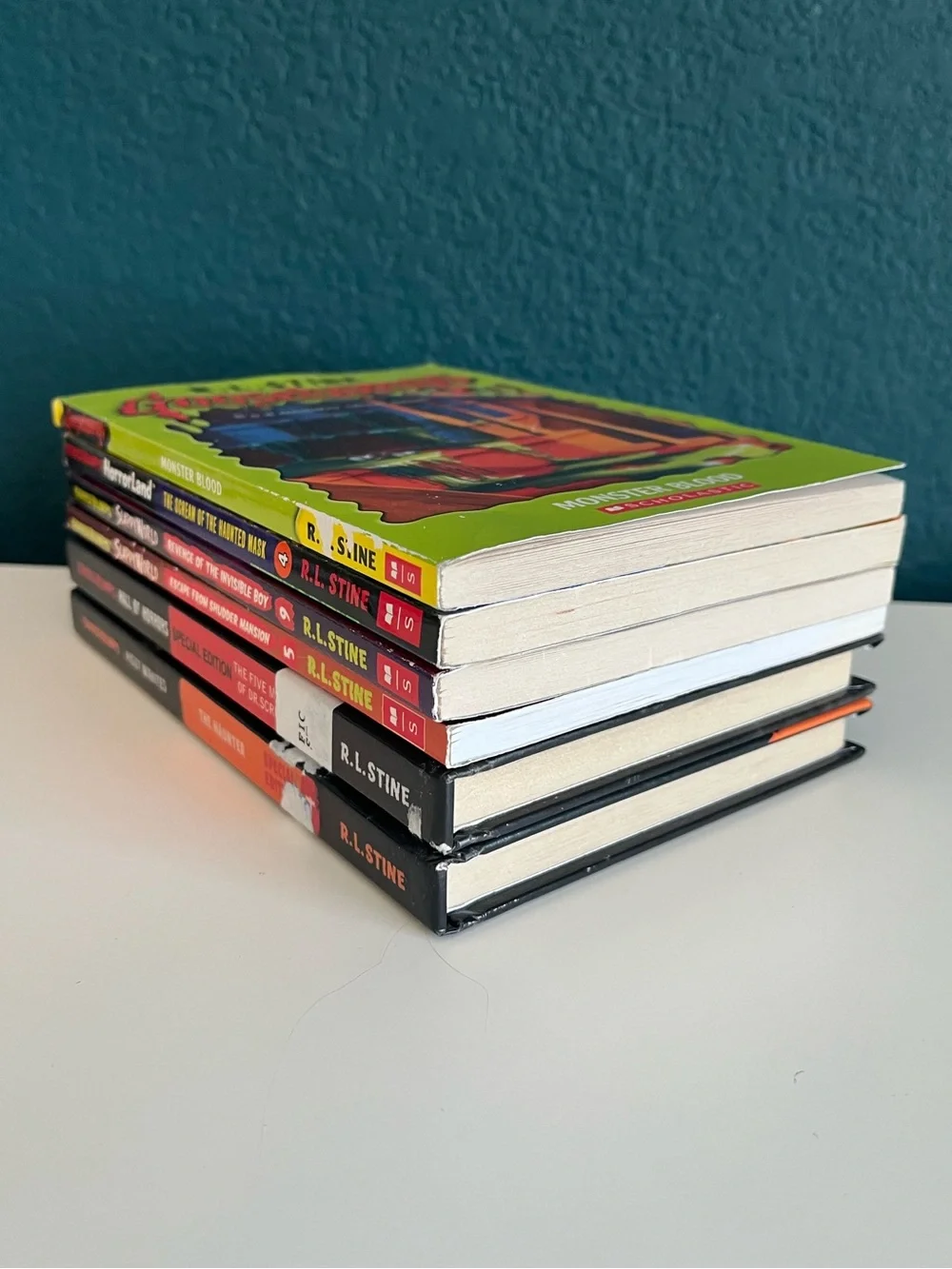 Goosebumps Horror Books by R.L. Stine - Lot of 6 Hardcover & Paperback